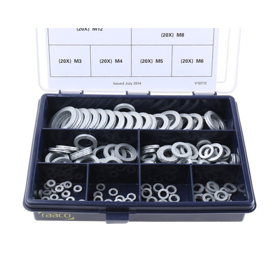 Heico Steel Wedge Lock Washer Kit