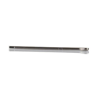 RS PRO 19.1mm Bright Zinc Plated Steel Split Pin, 0.8mm Diameter