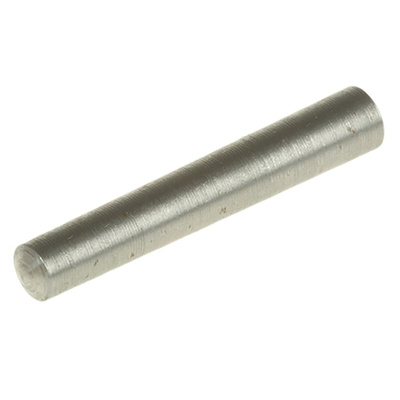 3mm Diameter Plain Steel Taper Dowel Pin 20mm Long