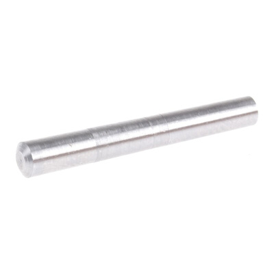 3mm Diameter Plain Steel Taper Dowel Pin 25mm Long