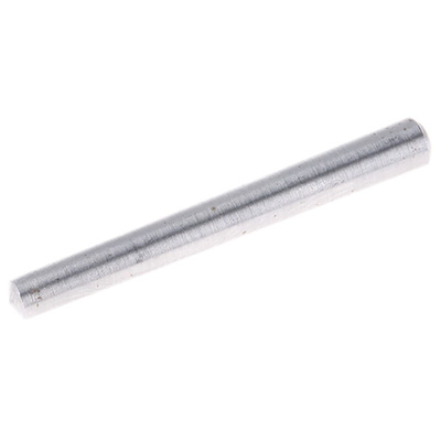 3mm Diameter Plain Steel Taper Dowel Pin 30mm Long