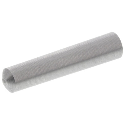 4mm Diameter Plain Steel Taper Dowel Pin 20mm Long