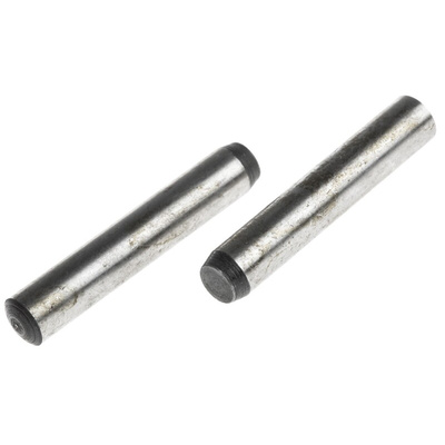 5mm Diameter Plain Steel Parallel Dowel Pin 28mm Long