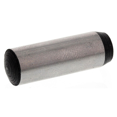 8mm Diameter Plain Steel Parallel Dowel Pin 24mm Long