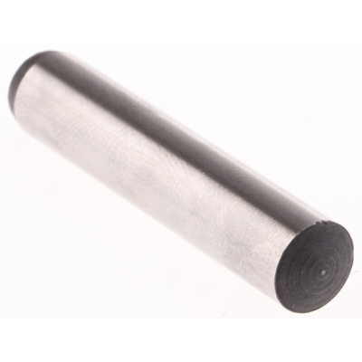 8mm Diameter Plain Steel Parallel Dowel Pin 40mm Long