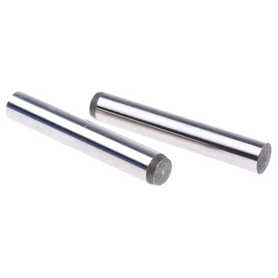 8mm Diameter Plain Steel Parallel Dowel Pin 50mm Long