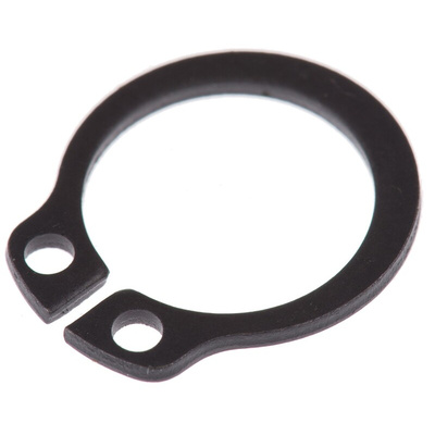 Steel External Circlip, 12mm Shaft Diameter, 11.5mm Groove Diameter