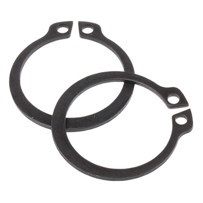 Steel External Circlip, 22mm Shaft Diameter, 21mm Groove Diameter
