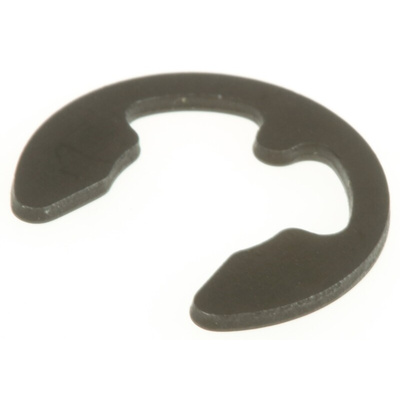 Steel E Type Circlip, 7mm Shaft Diameter