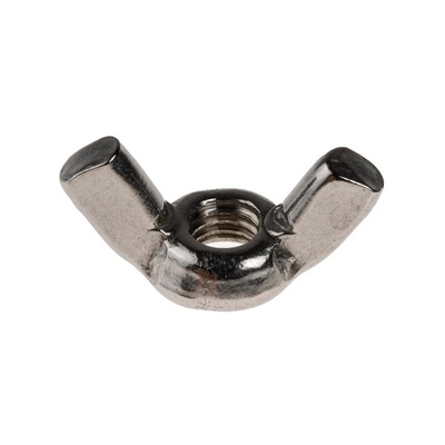 24mm Plain Stainless Steel Wingnut, M5, A2 304