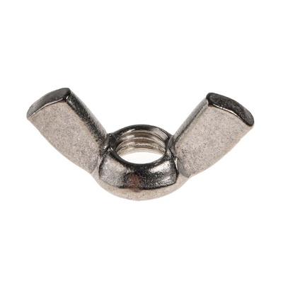 36mm Plain Stainless Steel Wingnut, M8, A2 304