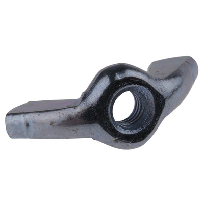 18mm Bright Zinc Plated Steel Wingnut, M3