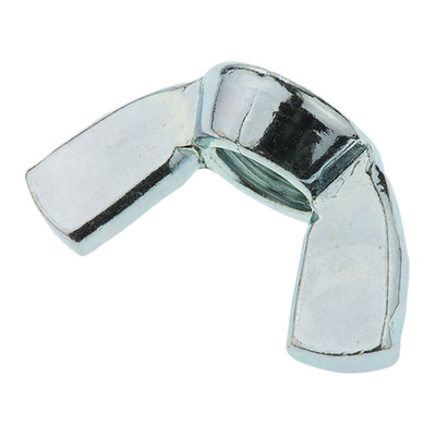35mm Bright Zinc Plated Steel Wingnut, M10