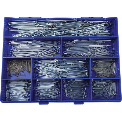 RS PRO Bright Zinc Plated Steel Split Pin