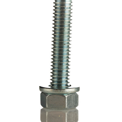 M6 34mm Bright Zinc Plated Steel Round U-Bolt