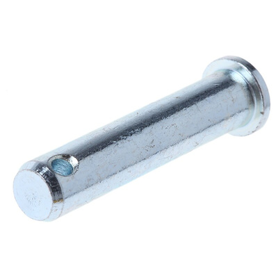 RS PRO 1 1/2in Bright Zinc Plated Steel Clevis Pin, 5/16in Diameter