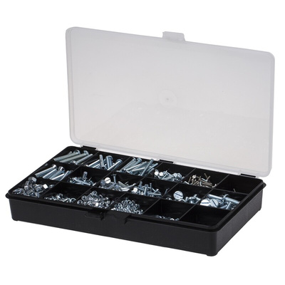 RS PRO Steel 3155 Piece Slot Drive Screw/Bolt Kit