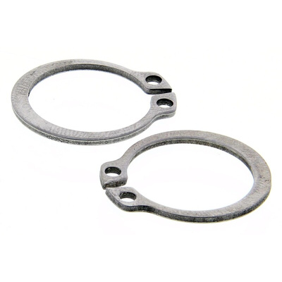 Stainless Steel External Circlip, 19mm Shaft Diameter, 18mm Groove Diameter