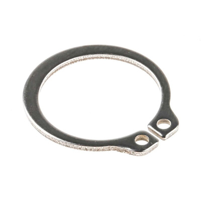 Stainless Steel External Circlip, 20mm Shaft Diameter, 19mm Groove Diameter