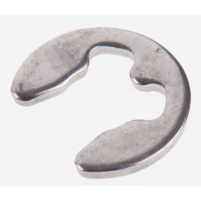 Stainless Steel E Type Circlip, 3.2mm Shaft Diameter