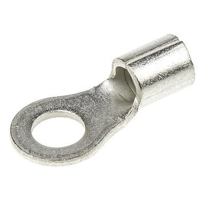 TE Connectivity, SOLISTRAND Uninsulated Ring Terminal, M5 Stud Size, 2.6mm² to 6.6mm² Wire Size