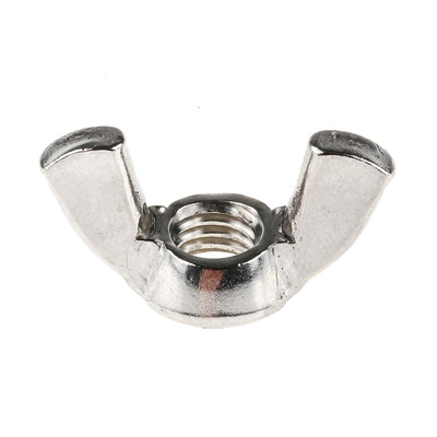 36mm Plain Stainless Steel Wingnut, M8, A4 316