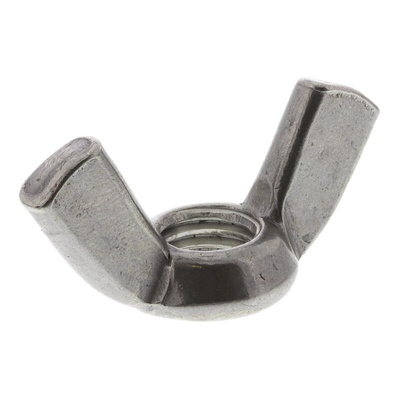 48mm Plain Stainless Steel Wingnut, M12, A2 316