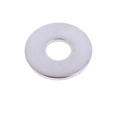A2 304 Stainless Steel Plain Washers, M6, RoHS Compliant