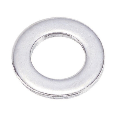 Chrome Plated Steel Plain Washers, M5, JIS B 1256