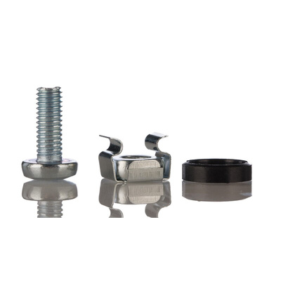 RS PRO Nylon 50 Piece Cross Drive Screw/Bolt, Nut & Washer Kit