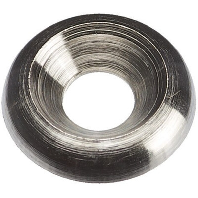 Nickel Plated Brass Cup Washers, M6