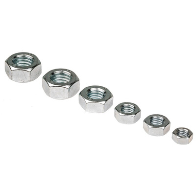 RS PRO Steel 476 Piece Hex Drive Screw/Bolt & Nut Kit