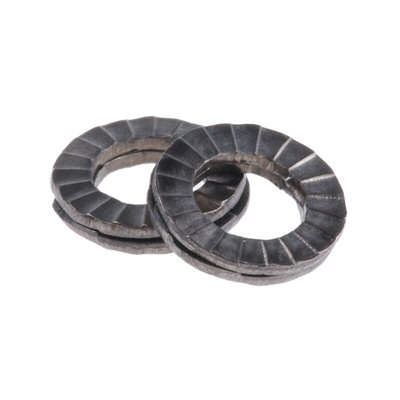 A4 316 Stainless Steel Wedge Lock Washers, M5