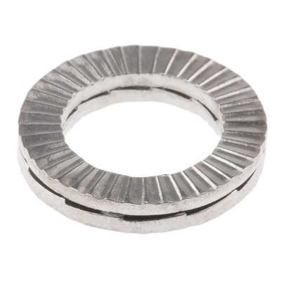 A4 316 Stainless Steel Wedge Lock Washers, M10
