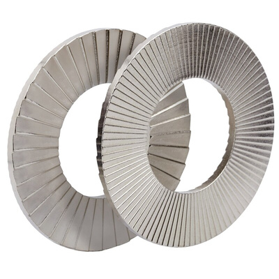 A4 316 Stainless Steel Wedge Lock Washers, M12