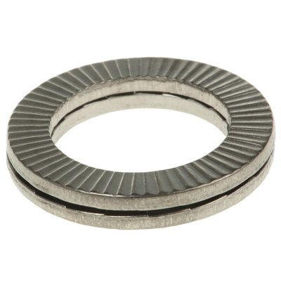 A4 316 Stainless Steel Wedge Lock Washers, M16