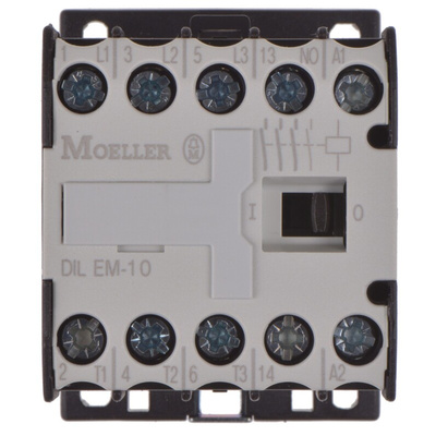 Eaton DILEM Series Contactor, 110 V ac Coil, 3-Pole, 9 A, 4 kW, 3NO, 400 V ac