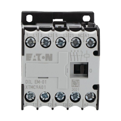 Eaton DILEM Series Contactor, 230 V ac Coil, 3-Pole, 9 A, 3NO, 400 V ac