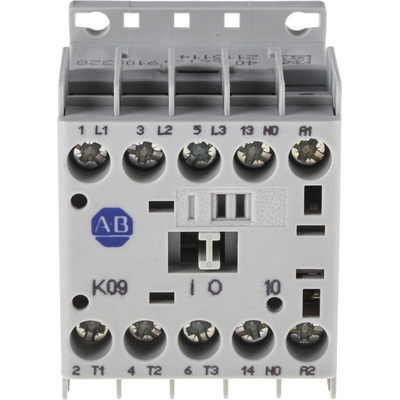 Allen Bradley 100K Series Contactor, 24 V dc Coil, 3-Pole, 9 A, 4 kW, 3NO, 690 V ac