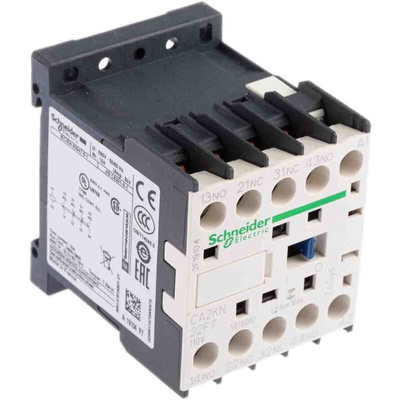 Schneider Electric CA2KN Series Contactor, 10 A, 2NO + 2NC, 690 V ac