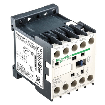 Schneider Electric CA4KN Series Contactor, 10 A, 2NO + 2NC, 690 V ac