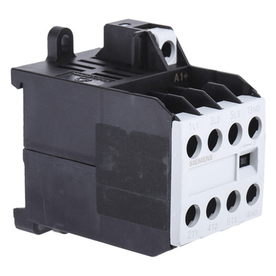 Siemens 3TG1 Series Contactor, 230 V ac Coil, 4-Pole, 4 A, 4 kW, 4NO, 400 V ac