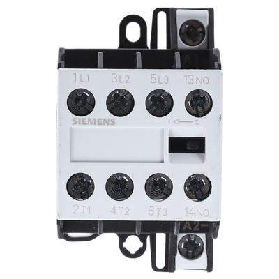 Siemens 3TG1 Series Contactor, 230 V ac Coil, 4-Pole, 4 A, 4 kW, 4NO, 400 V ac