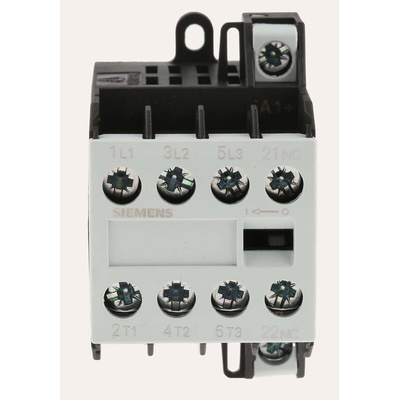 Siemens 3TG1 Series Contactor, 230 V ac Coil, 4-Pole, 20 A, 4 kW, 3NO + 1NC, 400 V ac
