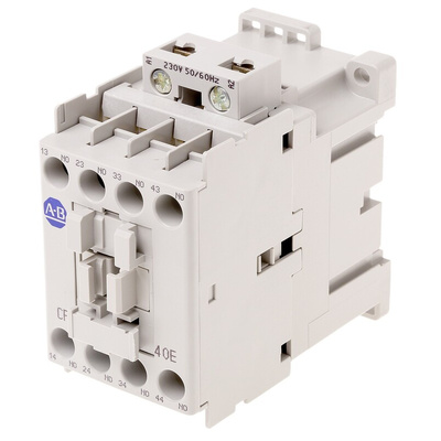 Allen Bradley 700C Series Contactor, 230 V ac Coil, 4-Pole, 20 A, 4NO, 400 V ac