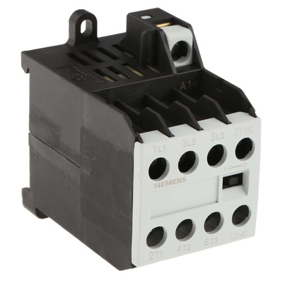 Siemens 3TG1 Series Contactor, 24 V dc Coil, 4-Pole, 20 A, 3NO + 1NC, 400 V ac