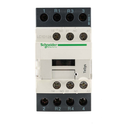 Schneider Electric LC1D Series Contactor, 230 V ac Coil, 4-Pole, 25 A, 2NO + 2NC, 690 V ac