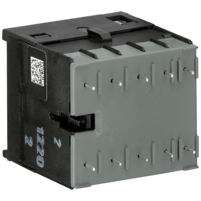 ABB B Series Contactor, 24 V dc Coil, 3-Pole, 6 A, 4 kW, 3NO, 690 V ac