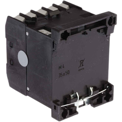 Eaton Contactor, 24 V dc Coil, 1-Pole, 6.6 A, 3 kW, 3NO, 690 V ac