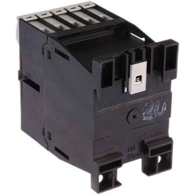 Eaton Contactor, 110 V ac Coil, 3-Pole, 12 A, 5.5 kW, 1NO, 400 V ac